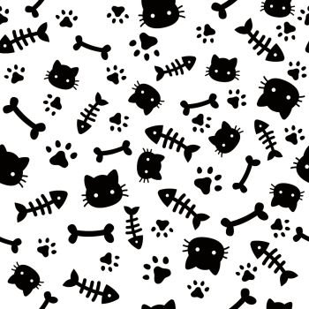 You searched for cute puppy pet cartoon background. paw seamless pattern.  animal footprints and bones. cat dog paws wallpaper